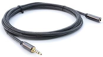 Amazon | Zeskit 4極3.5mm ステレオオーディオケーブル 長さ1.8m